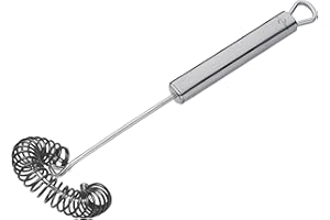 Küchenprofi Parma spiralna miotła spiralna 27 cm, silikonowa spirala do sosów, nadaje się do mycia w zmywarce, ze stali nierdzewnej, chroni wrażliwe powierzchnie, odporna na temperaturę do 280°C,