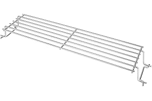 Denmay 7641 63,5cm Edelstahl Warmhalterost für Weber Spirit E310 E320 E330 S310 S320 S330 SP320 SP-330, Spirit 700, Spirit 900, Spirit II 300 Series Gasgrill, 1 Paket