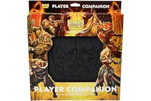 Dragon Shield RPG – Player Companion: Iron Grey - Durable and Sturdy – Dice Tray & Player Storage Box – Tabletop RPG TTRPG – Dungeons and Dragons DND D&D