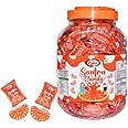 Rinka’s Pillow Pack Orange Candy - 160 pcs / 576 g | Orange Candy | Narangi Goli | Tasty Candy | Mix Fruit Candy | Santra Goli | Orange Flavoured Candy | Orange Candy
