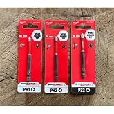 Milwaukee Ph1 Ph2 Yıldız Bits U&ccedil; Pz2*90 Cobalt &Ccedil;elik Vida Sıkma Ucu 3 Par&ccedil;a, 03409