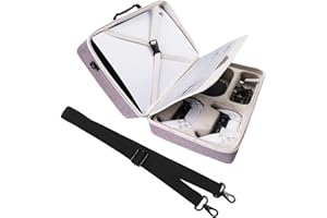 Khanka Hard Travel Case Case Cover for Sony PlayStation 5.(Tylko etui, Biały