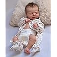 Anano Real Reborn Baby Dolls Soft Silicone Full Body Boy 18 Inch Realistic Baby Dolls That Look Real Life Like Newborn Baby Doll Handcrafted Reborn Full Silicone Baby Doll