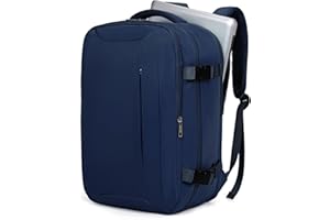 VMIKIV Bagaglio a Mano 40x20x25 per Ryanair Zaino da Viaggio Aereo Piccolo Borsa da Cabina per Voli Zaino Donna Uomo,14 Pollici Zaini Porta PC per Scuola Trekking Lavoro,Borsa Antifurto