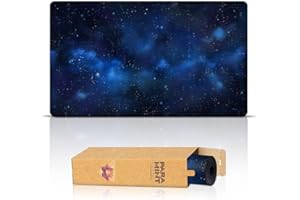 Paramint Cosmic Blue (Stitched) - MTG Playmat - Compatible with Magic the Gathering Playmat - Play MTG, YuGiOh, TCG - Original Play Mat Art Designs & Accessories