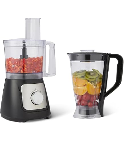 Ariete 1782 Gourmet Pro Moderna Robot de cuisine, hachoir 3 l, mixeur 2 l, 2 vitesses Pulse, set de couteaux disque en acier inoxydable, accessoires pour presse-agrumes, noir Ariete 1782 Gourmet Pro Moderna Robot de cuisine, hachoir 3 l, mixeur 2 l, 2 vitesses Pulse, set de couteaux disque en acier inoxydable, accessoires pour presse-agrumes, noir
