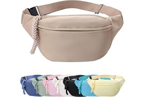 Mayoii Sac Banane Femme bandoulière en Velours côtelé, Sac Banane Tendance avec Sangle réglable, idéal pour Un Usage Quotidien, Les Voyages, la randonnée et Le Sport (A-Kaki)