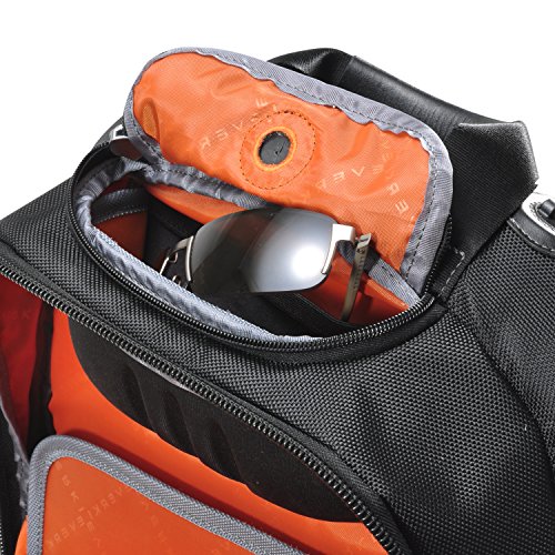 Everki Concept – Premium Laptop Rucksack für Notebooks bis 17,3 Zoll (43,9 cm) mit patentiertem Ecken–Schutz–System, Brillen-Hartschalenfach und weiteren hochwertigen Funktionen, Schwarz - 8
