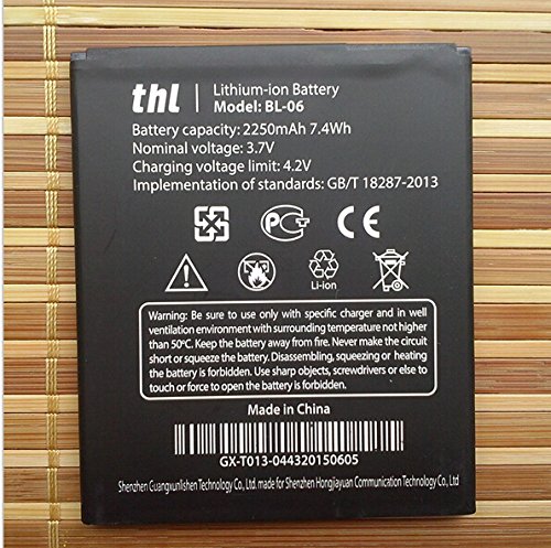 BATERIA ORIGINAL PARA THL T6 Y T6PRO DE 1900 mAh BATERIA ORIGINAL PARA THL T6 Y T6PRO DE 1900 mAh