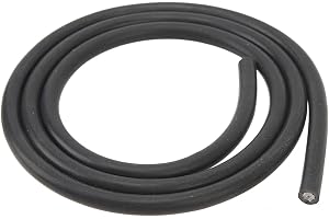 Hapivida 7mm kopparkärna tändtråd, tändningskabel 1m längd PVC mantel isolerad kopparkärna tändningskabel för bilmotorcykelmo