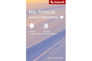 AISEESOFT FoneLab für Android MAC -Data Recovery Vollversion (Product Keycard ohne Datenträger)