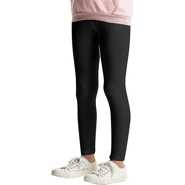 Uizuooy 2708 Sportlegging voor meisjes, katoen, comfortabele dansbroek, elastische fitnessbroek, basic voor kinderen, 1 stuk, 158 Uizuooy 2708 Sportlegging voor meisjes, katoen, comfortabele dansbroek, elastische fitnessbroek, basic voor kinderen, 1 stuk, 158