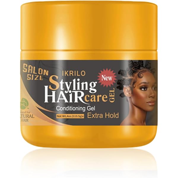 Familienpackung Afro-Haargel – 16 Oz, Starker Halt | Für Locken, Zöpfe, Locs & Edge Control | Mit Natürlichen Ölen, Nicht Fettend