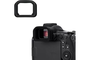KIWIFOTOS Ocular de Cámara para Canon EOS R5 Mark II Visor, EOS R5II Ocular de Silicona Suave Protector de Visor Accesorio