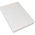 Rhino A4 Lined Paper 500 Sheets - 8mm Ruled With Margin Loose Leaf Paper For School & Office