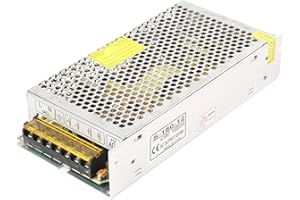 VELAIN 12V 180W Alimentation,AC110V/220V à DC12V 15A Transformateur de Tension alimentation à découpage pour LED Ruban, imprimante 3D, PC Portable,LCD TFT Monitors, Caméras de Surveillance