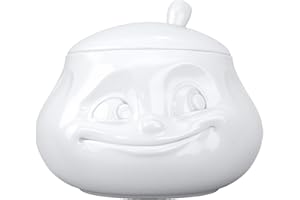 FIFTYEIGHT PRODUCTS Fiftyeight Eau Douce Sucrier, Porcelaine, Blanc, 11.2 x 11,3 x 11,2 cm