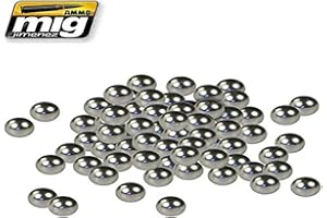 MIG JIMENEZ AMMO MIG-8003 Mélangeurs de peinture en acier inoxydable, multicolore