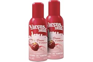 ULRIC DE VARENS - Body Fragrance Varens Sweet Pomme D'Amour - Gourmand, Fruité, Pomme - Parfum & Déodorant Femme 2-en-1 - Vaporisateur - Spray - Lot de 2 x 150 ml