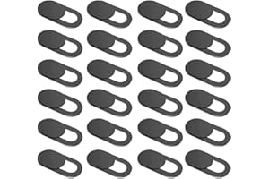 Treki 50pcs Webcam Cover Deslizante de Cubierta de Cámara Web Auto-Adhesivos Tapa Webcam Protege Privacidad para Computadora Portátil Ordenadores PC Tableta Móviles Laptop Teléfono Smartphones