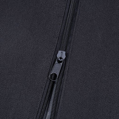 Hotop Wäscheleine Abdeckung Rotary Trockner Abdeckung zum Schutz von Rotary Lines, Schwarz - 2