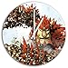 Produktbild Knack Bild auf Wanduhr mit weißen spitzen Zeigern und Ziffernblatt, Durchmesser 30cm, perfekte Dekoration für Ihr Zuhause, Super Geschenkidee für groß und klein