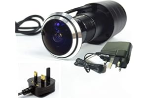 shrxy Caméra de sécurité pour Judas avec Grand Angle de détection de 170 degrés