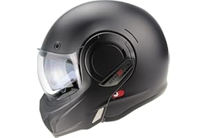 VIPER VPR F242 P/J Reverse Flip-Up Motorcycle Helmet - Double Visor Modular Jet Crash Helmet for Racing Sports Touring - Road Legal ECE22.05/22.06 Approved Motorbike Helmets