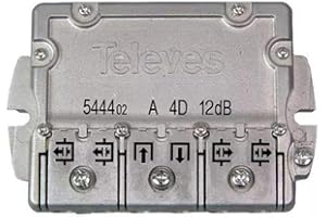 Televés - Televes 544402 - Derivador ict ta 4 direcciónes 12db