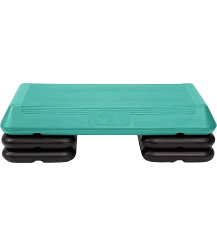 Yes4All Aerobic Exercise Step Platform with 2 Risers