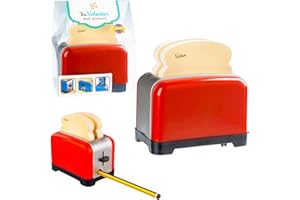 Gifts for Readers & Writers Notester Escritorio Organizador con Sacapuntas, Rojo