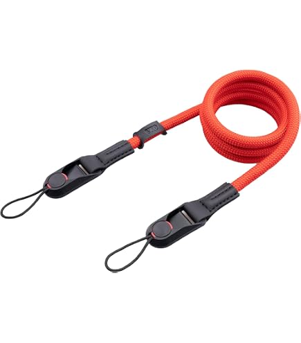 Produktbild von Wieehtes Kameragurt Aus Seil:105cm Nylon Kletterseil Kamera Hals Schultergurt Für Spiegellose