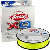 Berkley X9 geflochtene Angelschnur &ndash; 9-fache geflochtene Schnur zum Salzwasser- und S&uuml;&szlig;wasserangeln