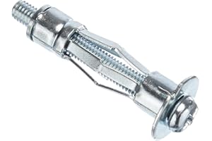 fischer HM 5x37 S - Cheville Métallique pour Cavité avec Vis pour la Fixation de Tableaux, Rails de Rideaux en Panneaux de Matériaux de Construction - 20 Pièces - N ° Art. 48041