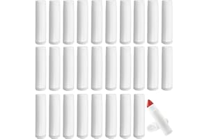 DOYGIM 30 Stück Lippenstifthülsen Leer Lippenstifthülsen Zum Selbst Befüllen Lippenstift Selber Machen Set Tiegel Für Pflegestifte Lippenbalsam Lippenstift Hülle Lippenpflege Hülsen Leer