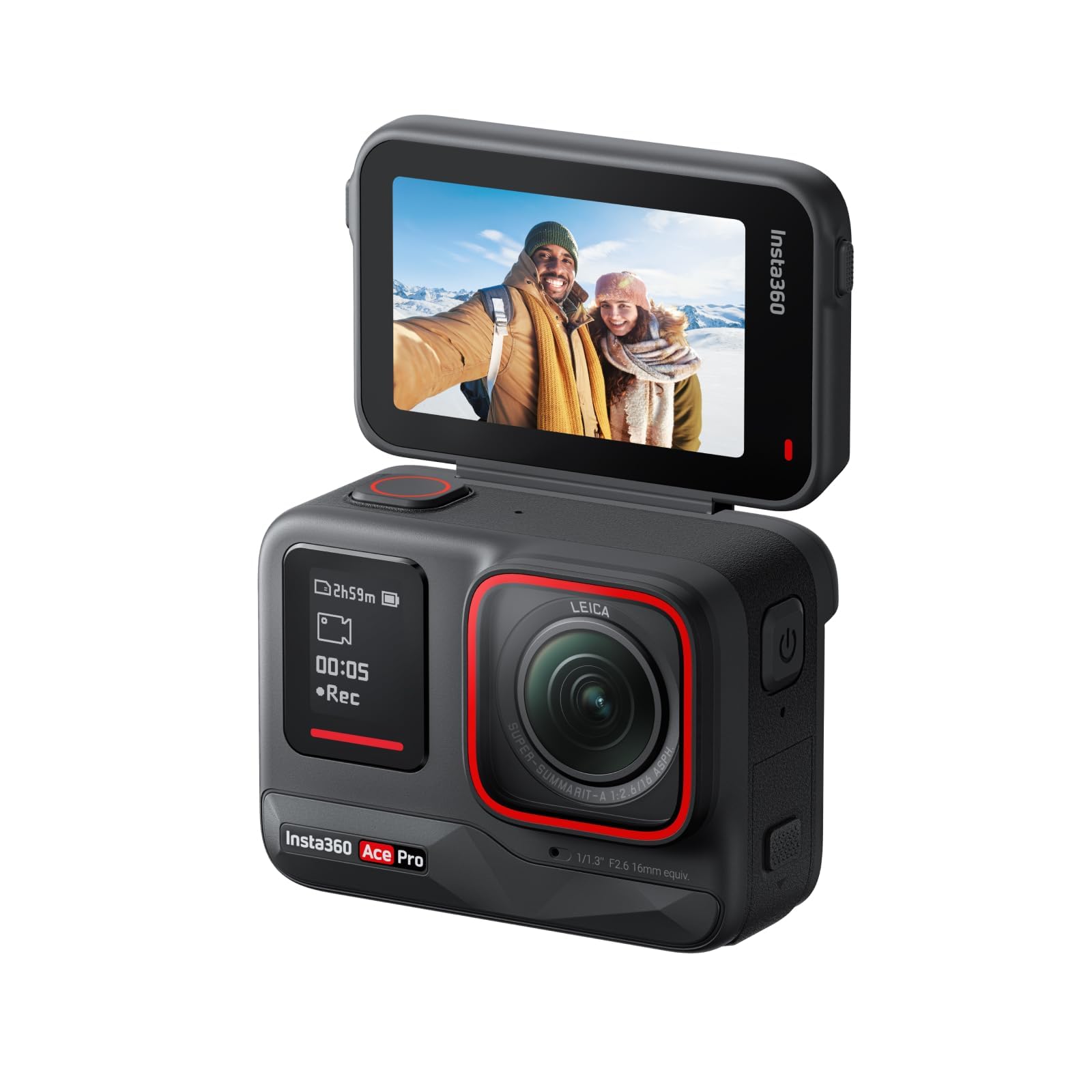 insta360 Ace Pro - 48 MP Waterproof Action Camera Co-Engineered with Leica, Flagship 1/1.3