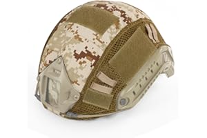 WarmHeartting Copri Elmetto Multicam Copri Calotta per Casco Mimetico Copertura per Casco Militare Tattico Fast MH/PJ/BJ