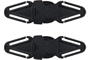 DISNACE 2 sztuki klipsów na pas piersiowy, klamra bezpieczeństwa, pasy bezpieczeństwa dla dzieci pasy bezpieczeństwa bezpieczeństwa blokada pasy fotelika samochodowego do fotelika samochodowego-czarny