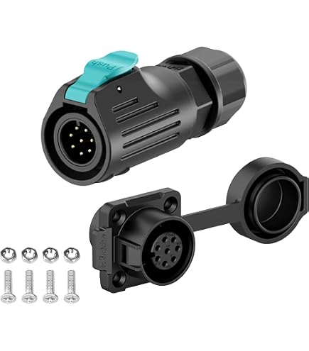 Connecteur Femelle M12 5 Broches Angle Droit Schneider Electric - Presse-Étoupe PG7, 3A 30-36V - Pour Automatisme Industriel
