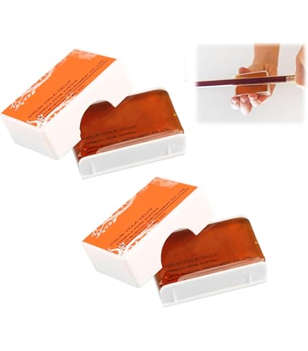 Pecce Royal Oak Per Violino E Viola - Colofonia Chiaro P632P Per Arco Con Tessuto Integrato - Foto 7