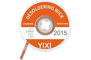 O5O2 2.0mm*1.5m tresse a dessouder,Tresse de retrait de soudure,Tresse à Dessouder,mèche de soudure tresse a dessouder,Fil de Trèsse dessouder,pour des composants électriques précis