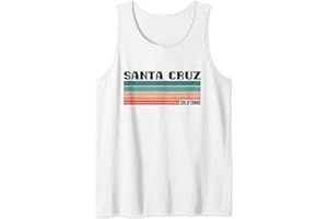 SANTA CRUZ SURF RETRO VINTAGE SHIRTS - GESCHENK Santa Cruz CA Kalifornien Surfer 70er 80er Jahre - Retro Tank Top