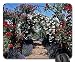 Produktbild Rose covered pergolas Mouse Pad, Mousepad (Flowers Mouse Pad)