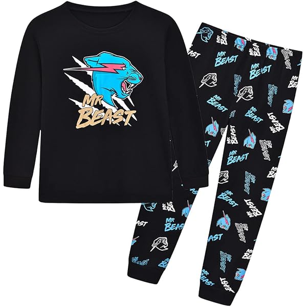 Boys Autumn Winter New Hooded Sweatshirt Pants Set Cartoon