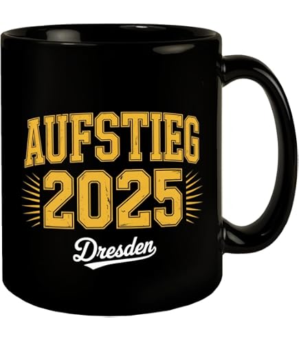 „Für Immer Dresden“ Tasse – Bedruckte Keramiktasse Für Kaffee Oder Tee, Spülmaschinenfest, Geschenk Für Fans