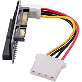 Cablecc - Adattatore convertitore PCBA per dischi fissi da IDE/PATA 40 pin a SATA femmina, per computer desktop e dischi rigi