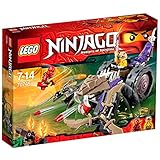 lego ninjago 2015 ghost Esquiva las destructivas espadas giratorias del vehículo, huye de las embestidas de su cola y busca refugio si ves abrirse la boca de la serpiente
