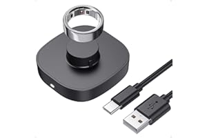 SHEPATIO Smart Ring Charger - Compatible with Oura Ring Gen4, Fast Charging Dock Including USB-C Cable, Charger for Size 4/5/6/7/8/9/10/11/12/13/14/15 (11)