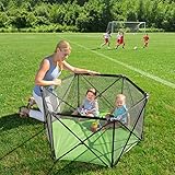 Summer Infant 27396 Pop and Play tragbares Laufgitter, grün / schwarz - 5