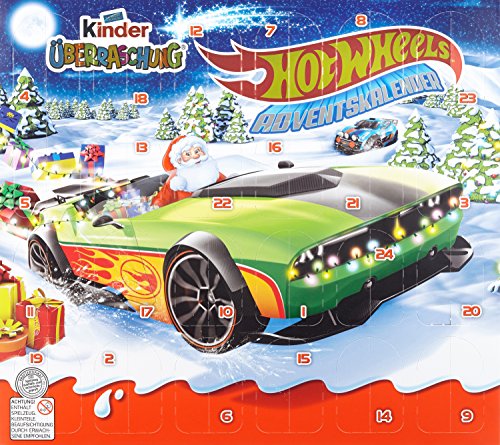 Preisvergleich Produktbild Kinder Überraschung Adventskalender Hot Weels Jungen